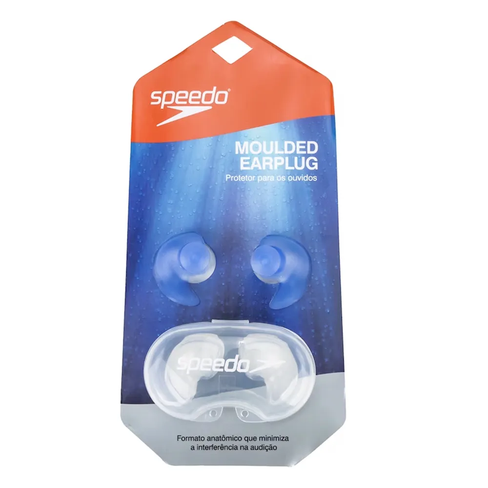 Protetor de Ouvido Speedo Moulded Earplug Azul