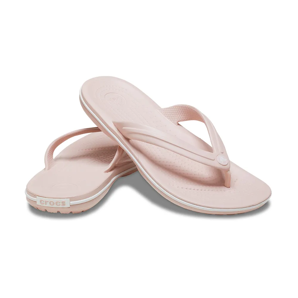 Chinelo Crocs Crocband Flip – Rosa