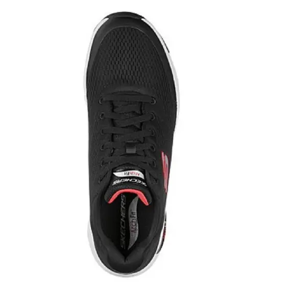 Tênis Skechers ARCH FIT – Preto/Vermelho