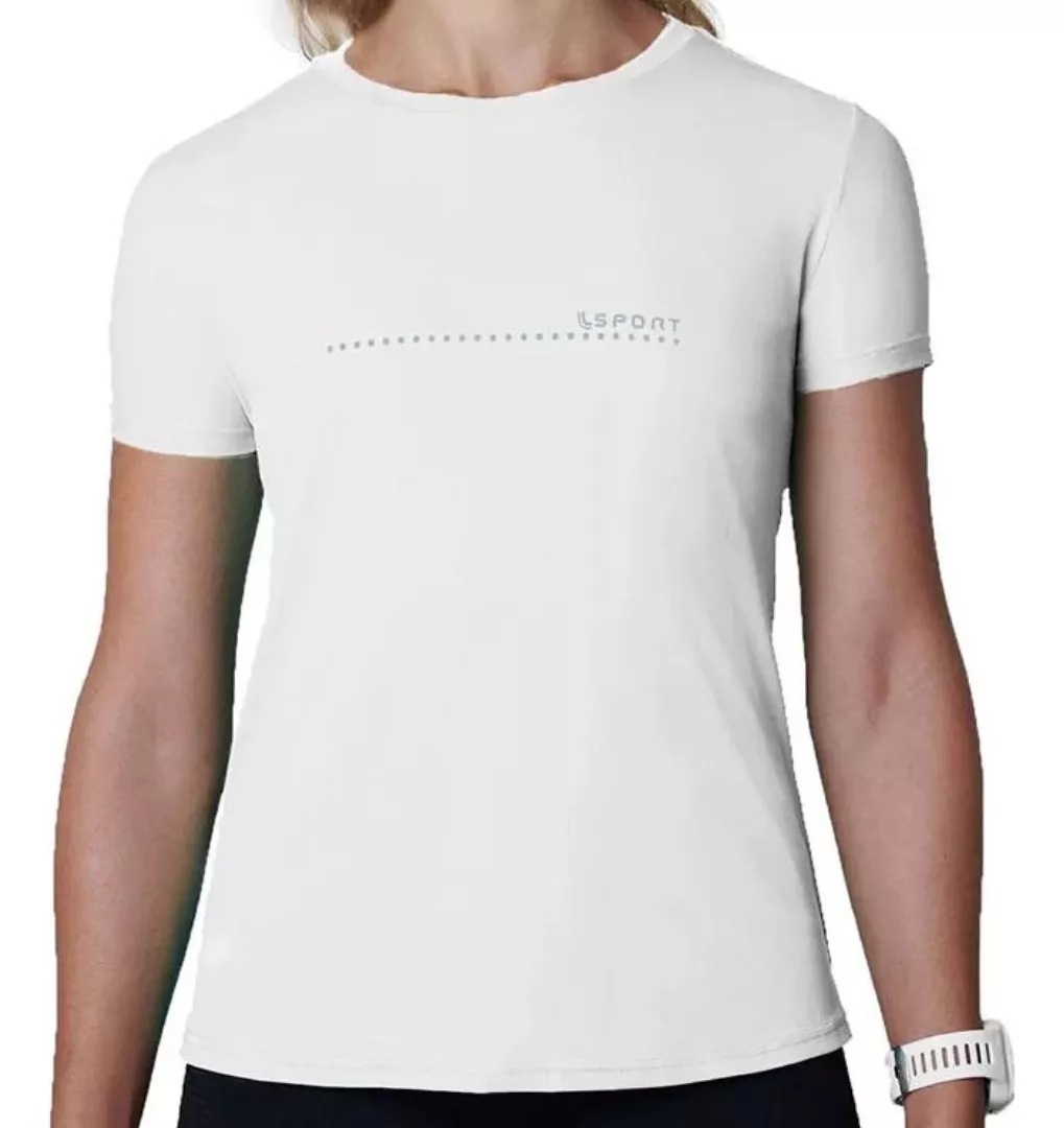 Camiseta Feminina Lupo Básica – Branca